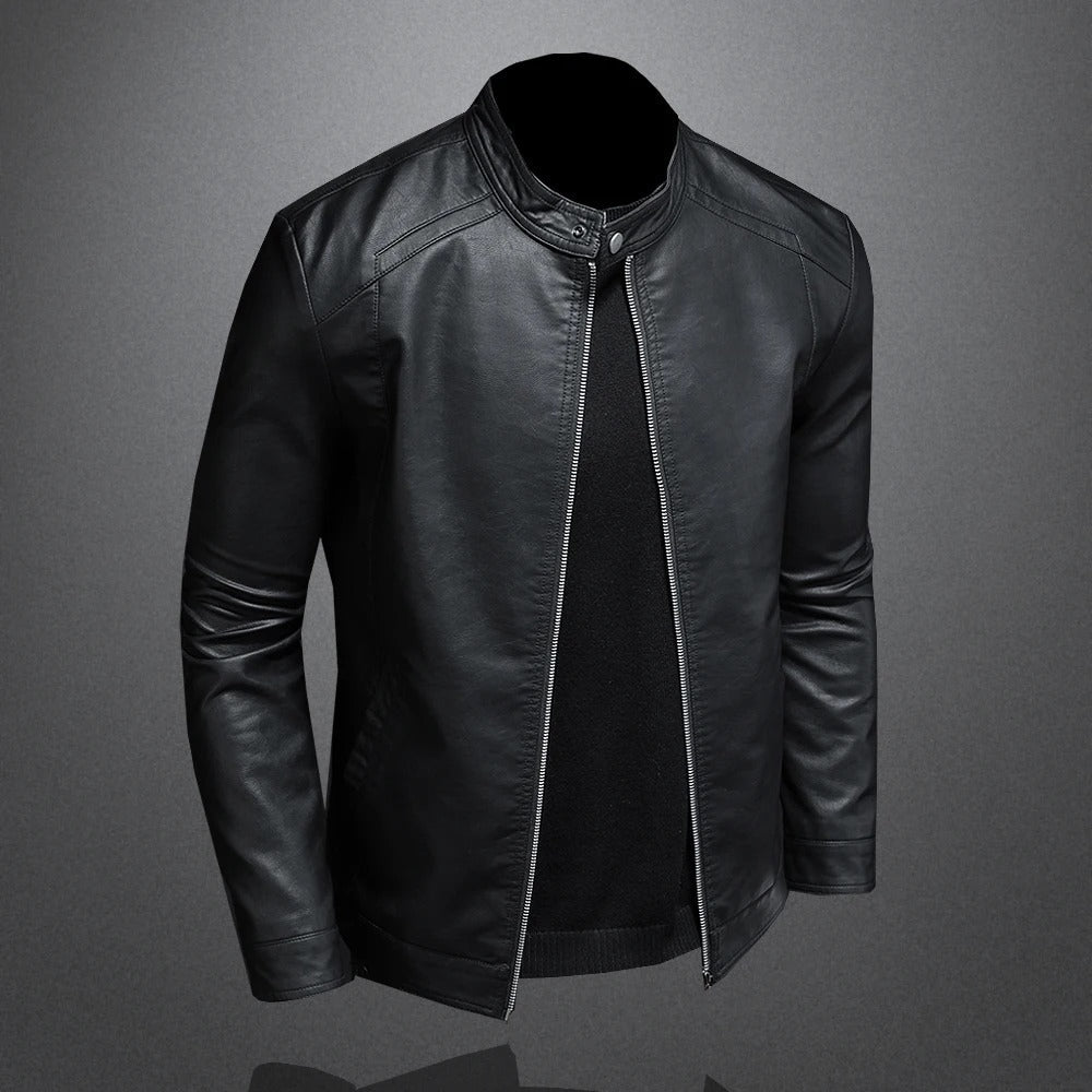 SelenaClers | Chaqueta de cuero clásica