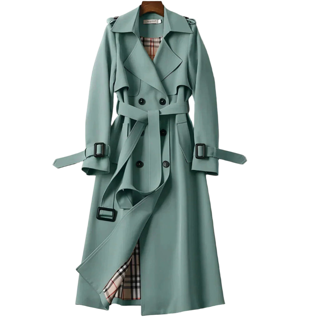 SelenaClers | Elegante y atemporal trench con cinturón