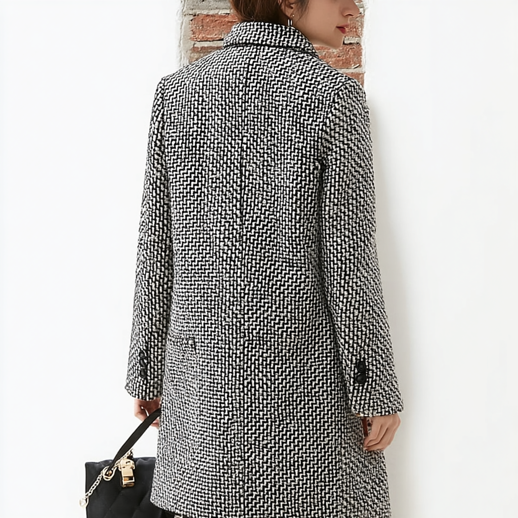 SelenaClers| Chaqueta de lana premium elegancia y calidez