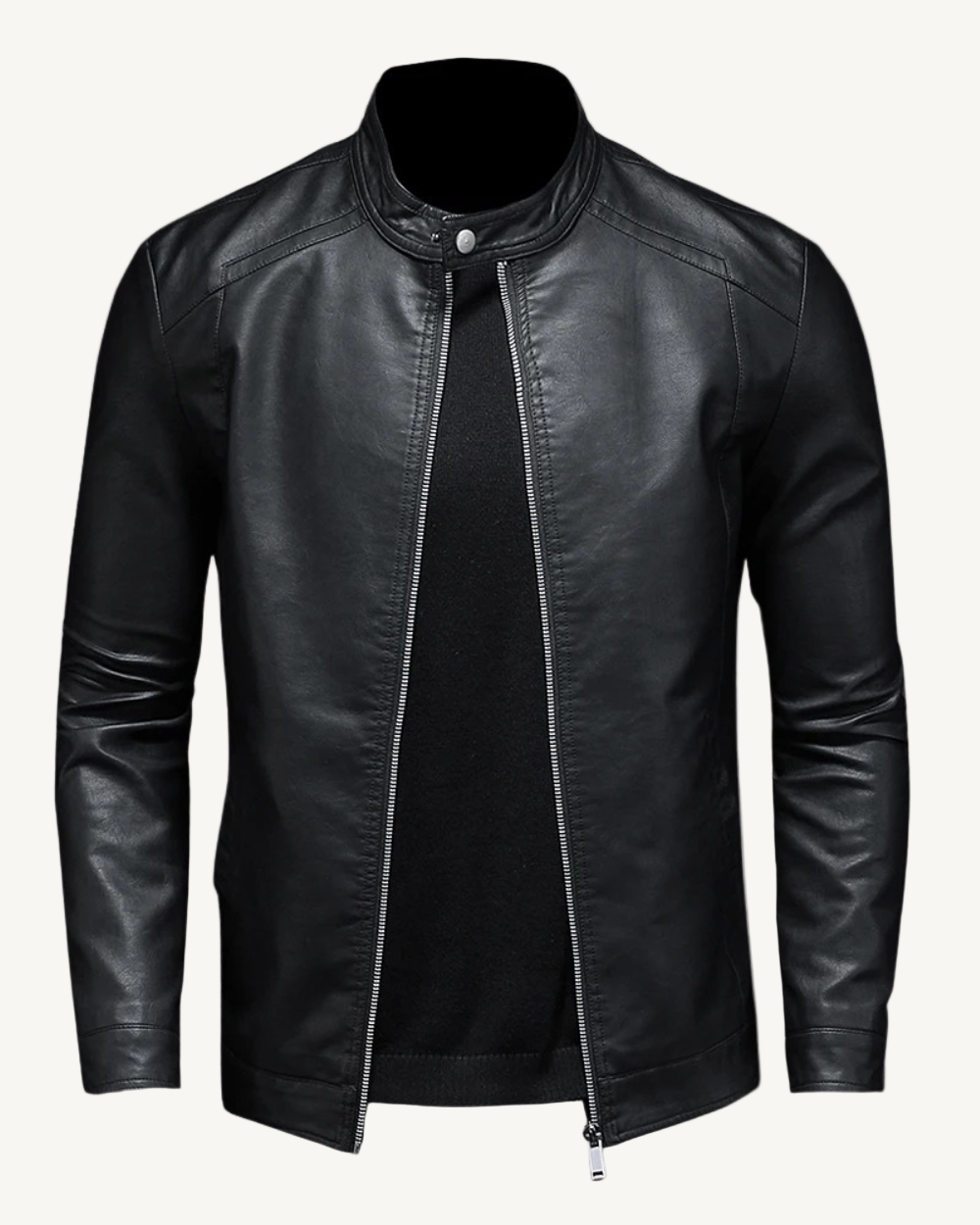 SelenaClers | Chaqueta de cuero clásica