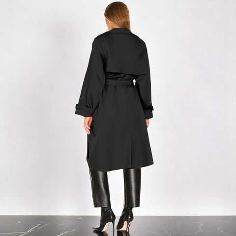 SelenaClers | Elegante y atemporal trench con cinturón