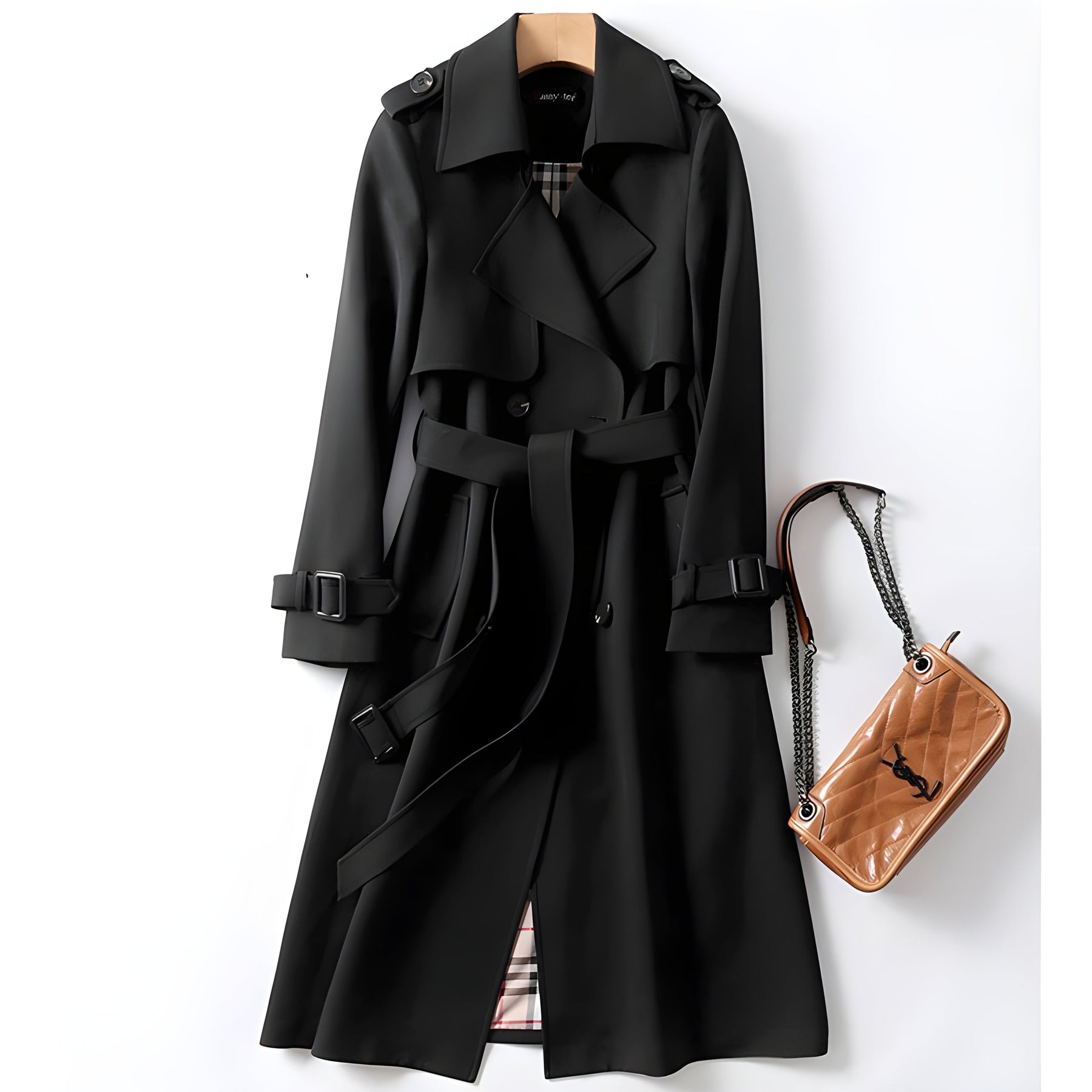 SelenaClers | Elegante y atemporal trench con cinturón
